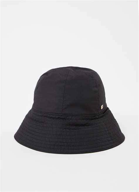 gucci hoed bijenkorf|Gucci Bucket hoed met logo • Zwart • de Bijenkorf.